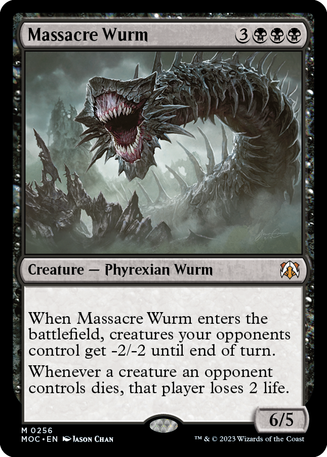 Massacre Wurm [March of the Machine Commander] | Grognard Games