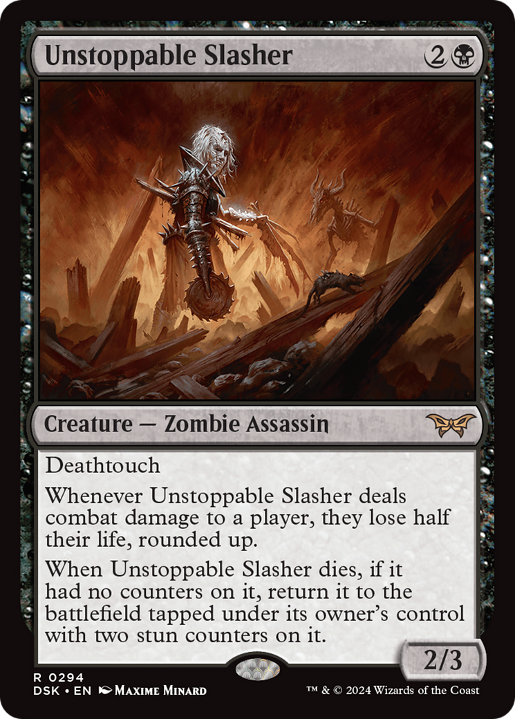 Unstoppable Slasher (0294) [Duskmourn: House of Horror] | Grognard Games