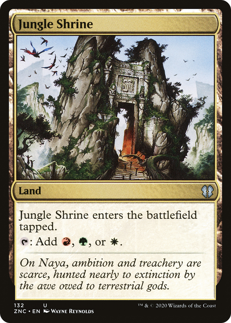 Jungle Shrine [Zendikar Rising Commander] | Grognard Games