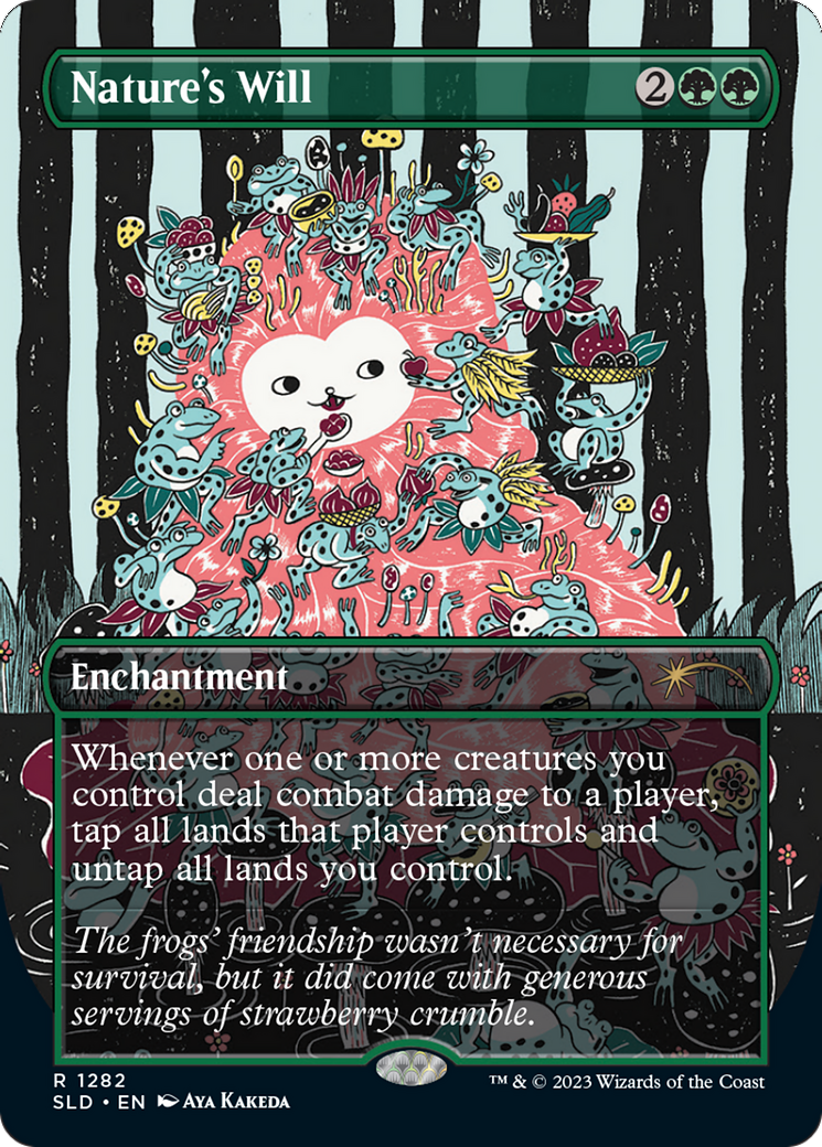 Nature's Will (Borderless) [Secret Lair Drop Series] | Grognard Games