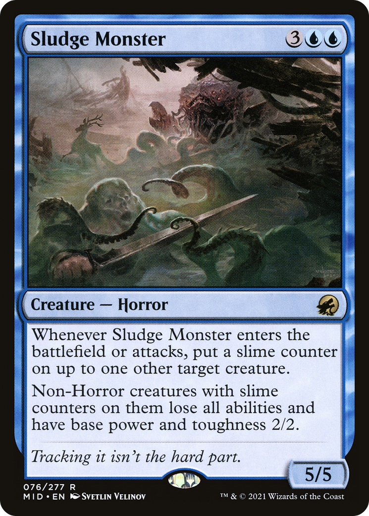 Sludge Monster [Innistrad: Midnight Hunt] | Grognard Games