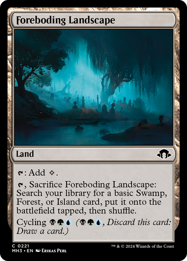 Foreboding Landscape [Modern Horizons 3] | Grognard Games