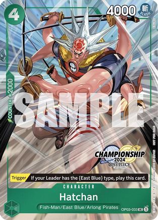 Hatchan (CS 2024 Celebration Pack) (OP03-033) - One Piece Promotion Cards Foil | Grognard Games