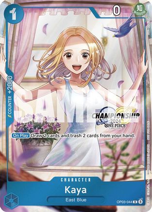 Kaya (CS 2024 Celebration Pack) (OP03-044) - One Piece Promotion Cards Foil | Grognard Games