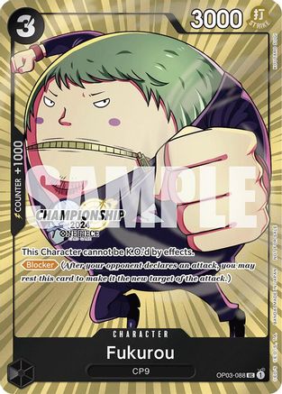 Fukurou (CS 2024 Celebration Pack) (OP03-088) - One Piece Promotion Cards Foil | Grognard Games