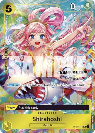 Shirahoshi (CS 2024 Celebration Pack) (OP03-116) - One Piece Promotion Cards Foil | Grognard Games