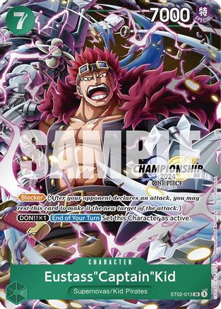 Eustass"Captain"Kid (CS 2024 Celebration Pack) (ST02-013) - One Piece Promotion Cards Foil | Grognard Games