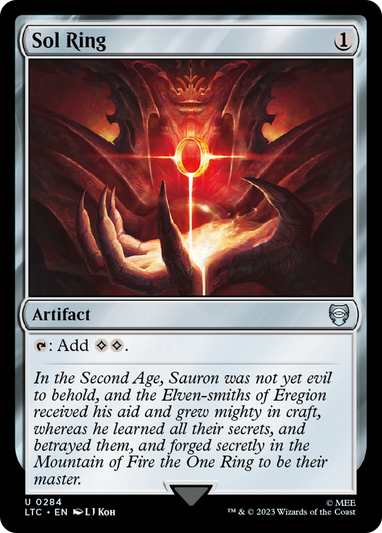Sol Ring [The Lord of the Rings: Tales of Middle-Earth Commander] | Grognard Games