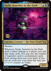 Nashi, Searcher in the Dark [Duskmourn: House of Horror Prerelease Promos] | Grognard Games