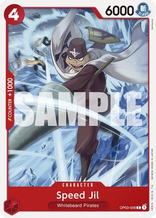 Speed Jil (OP03-006) - Starter Deck 15: RED Edward.Newgate | Grognard Games