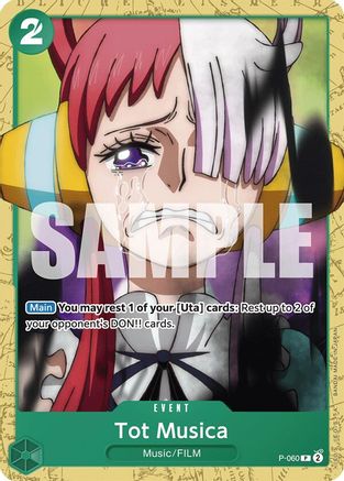 Tot Musica (P-060) - Starter Deck 16: GREEN Uta | Grognard Games