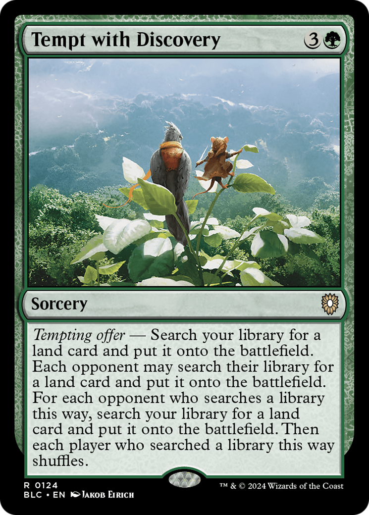 Tempt with Discovery [Bloomburrow Commander] | Grognard Games