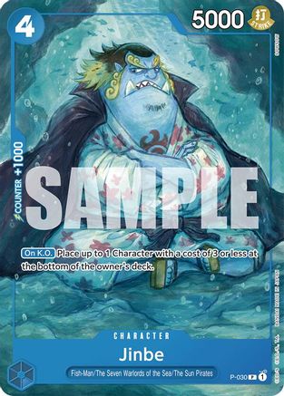 Jinbe (P-030) - Starter Deck 17: BLUE Donquixote Doflamingo | Grognard Games