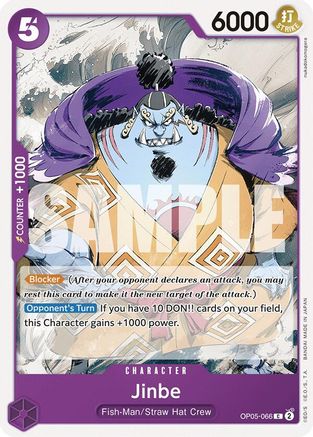 Jinbe (OP05-066) - Starter Deck 18: PURPLE Monkey.D.Luffy | Grognard Games