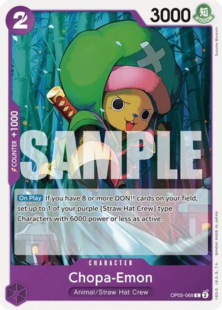 Chopa-Emon (OP05-068) - Starter Deck 18: PURPLE Monkey.D.Luffy | Grognard Games