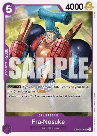 Fra-Nosuke (OP05-070) - Starter Deck 18: PURPLE Monkey.D.Luffy | Grognard Games