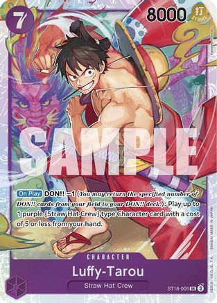Luffy-Tarou (ST18-005) - Starter Deck 18: PURPLE Monkey.D.Luffy Foil | Grognard Games