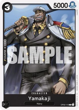 Yamakaji (OP02-116) - Starter Deck 19: BLACK Smoker | Grognard Games