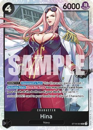 Hina (ST19-004) - Starter Deck 19: BLACK Smoker Foil | Grognard Games