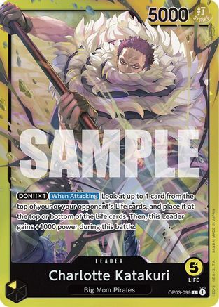 Charlotte Katakuri (OP03-099) (OP03-099) - Starter Deck 20: YELLOW Charlotte Katakuri Foil | Grognard Games