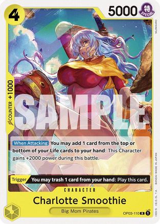 Charlotte Smoothie (OP03-110) - Starter Deck 20: YELLOW Charlotte Katakuri | Grognard Games