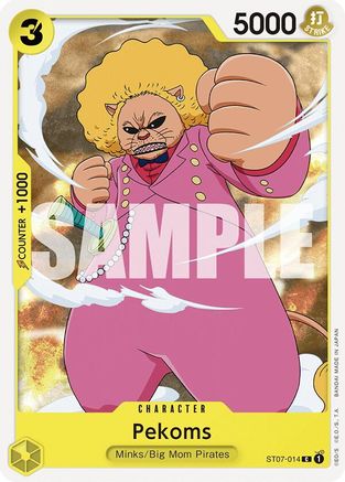 Pekoms (ST07-014) - Starter Deck 20: YELLOW Charlotte Katakuri | Grognard Games