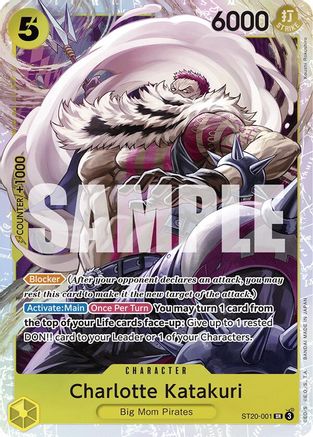 Charlotte Katakuri (ST20-001) (ST20-001) - Starter Deck 20: YELLOW Charlotte Katakuri Foil | Grognard Games