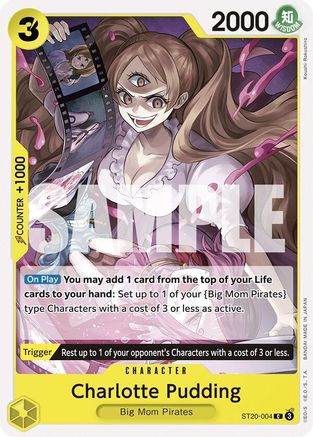 Charlotte Pudding (ST20-004) (ST20-004) - Starter Deck 20: YELLOW Charlotte Katakuri | Grognard Games