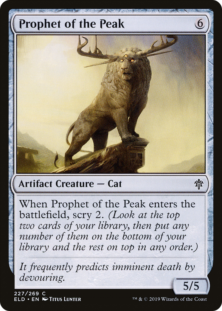 Prophet of the Peak [Throne of Eldraine] | Grognard Games