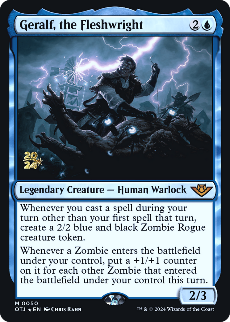 Geralf, the Fleshwright [Outlaws of Thunder Junction Prerelease Promos] | Grognard Games