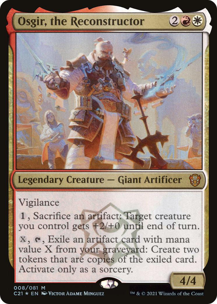 Osgir, the Reconstructor [Commander 2021] | Grognard Games