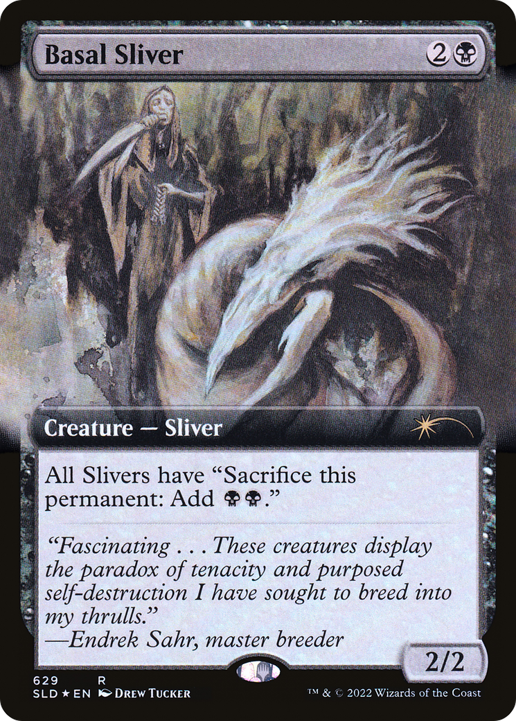 Basal Sliver (Extended Art) [Secret Lair Drop Promos] | Grognard Games