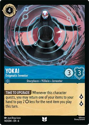 Yokai - Enigmatic Inventor (143/204) [Azurite Sea] | Grognard Games