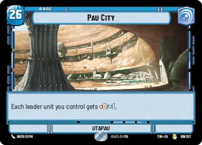 Pau City (019/257) [Twilight of the Republic] | Grognard Games
