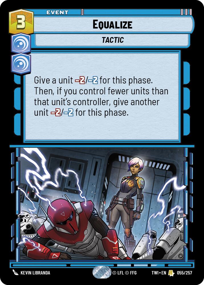 Equalize (055/257) [Twilight of the Republic] | Grognard Games