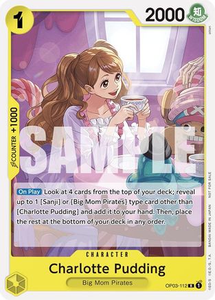 Charlotte Pudding (Tournament Pack 2024 Oct.-Dec.) (OP03-112) - One Piece Promotion Cards | Grognard Games