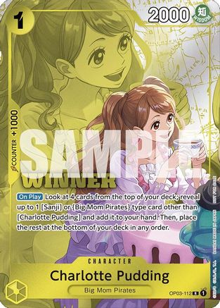Charlotte Pudding (Winner Pack 2024 Oct.-Dec.) (OP03-112) - One Piece Promotion Cards Foil | Grognard Games