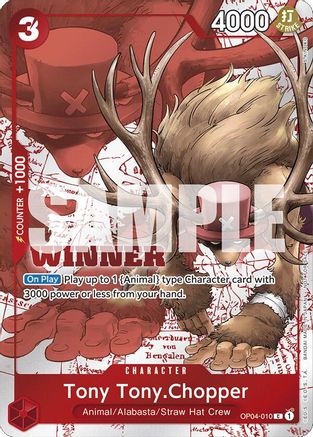 Tony Tony.Chopper (Winner Pack 2024 Oct.-Dec.) (OP04-010) - One Piece Promotion Cards Foil | Grognard Games