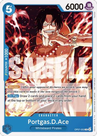 Portgas.D.Ace (Tournament Pack 2024 Oct.-Dec.) (OP07-053) - One Piece Promotion Cards | Grognard Games