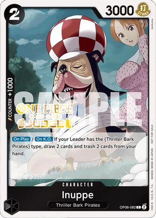 Inuppe (Judge Pack Vol. 4) (OP06-082) - One Piece Promotion Cards Foil | Grognard Games