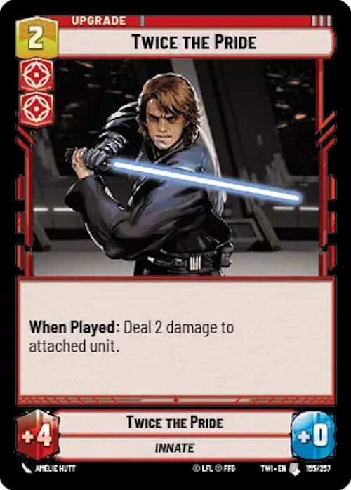 Twice the Pride (155/257) [Twilight of the Republic] | Grognard Games