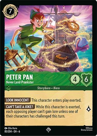 Peter Pan - Never Land Prankster (85/204) [Azurite Sea] | Grognard Games