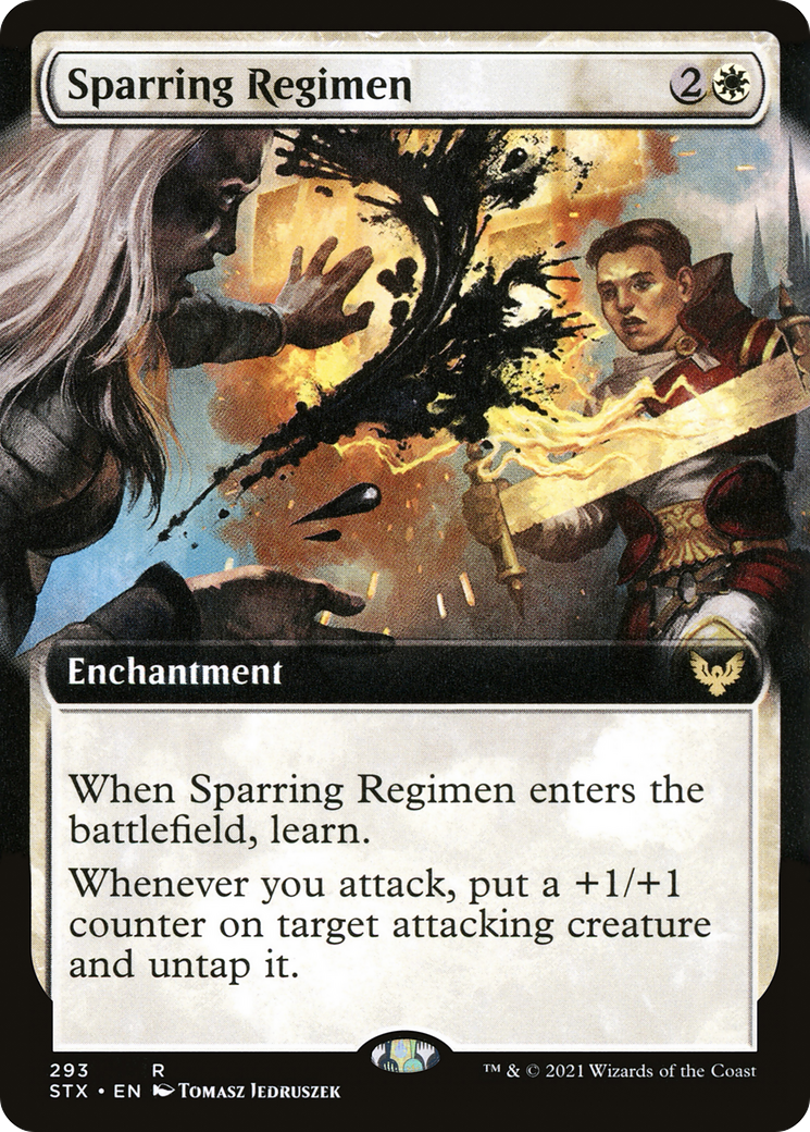Sparring Regimen (Extended) [Strixhaven: School of Mages] | Grognard Games