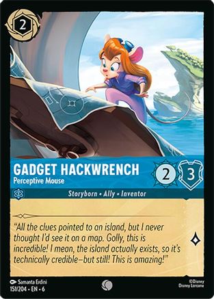 Gadget Hackwrench - Perceptive Mouse (151/204) [Azurite Sea] | Grognard Games