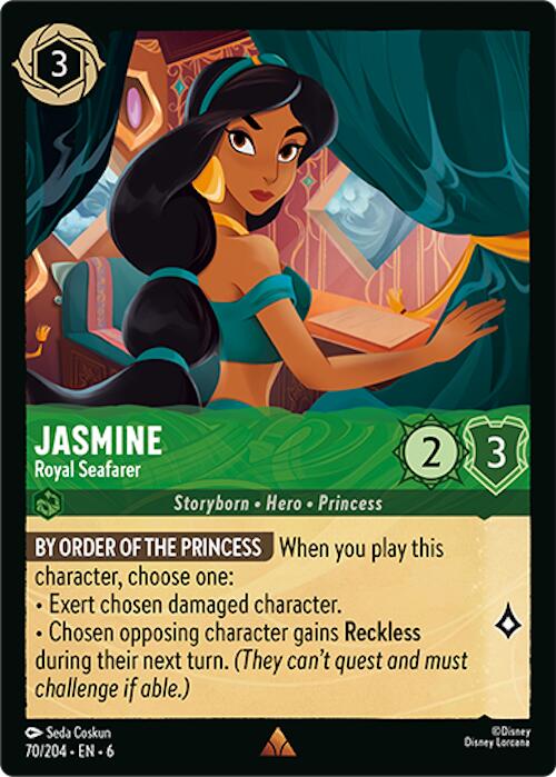 Jasmine - Royal Seafarer (70/204) [Azurite Sea] | Grognard Games