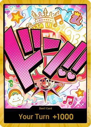 DON!! Card (Uta) (Gold) - Premium Booster -The Best- Foil | Grognard Games