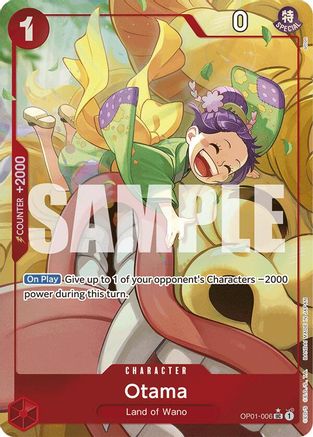 Otama (Alternate Art) (OP01-006) - Premium Booster -The Best- Foil | Grognard Games