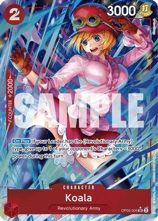 Koala (Alternate Art) (OP05-006) - Premium Booster -The Best- Foil | Grognard Games