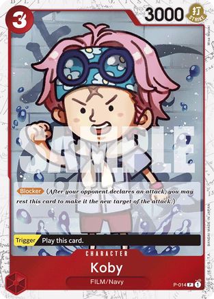 Koby (Jolly Roger Foil) (P-014) - Premium Booster -The Best- Foil | Grognard Games