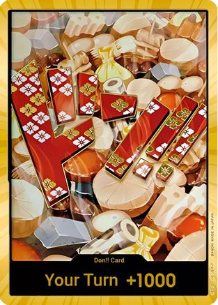 DON!! Card (Oden) (Gold) - Premium Booster -The Best- Foil | Grognard Games